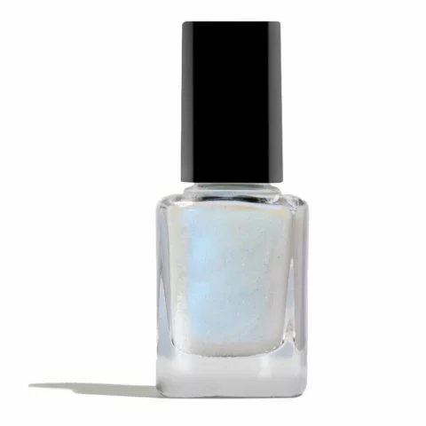 Sheer White Sparkle Polish
